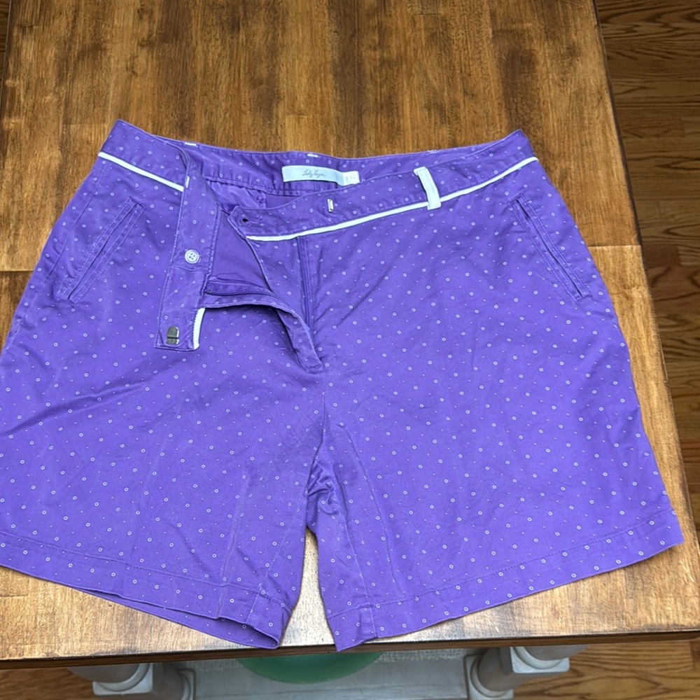 Lady Hagan Violet Dot Shorts